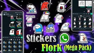 🔴 SUPREMO MEGA PACK DE STICKERS DE FLORK PARA TU WHATSAPP | MÁS DE 300 STICKERS | 2,023 screenshot 4