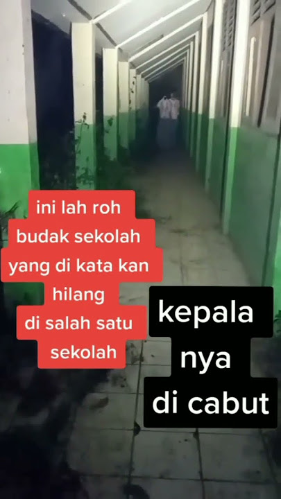PENUNGGU SEKOLAH  - PENAMPAKAN HOROR #shorts