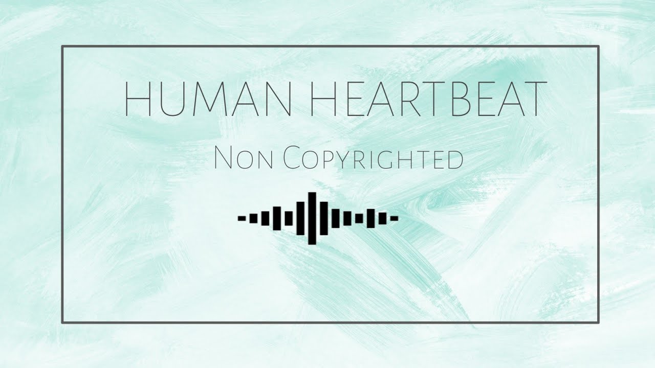 Human Heartbeat Sound Non copyrighted Free Download YouTube