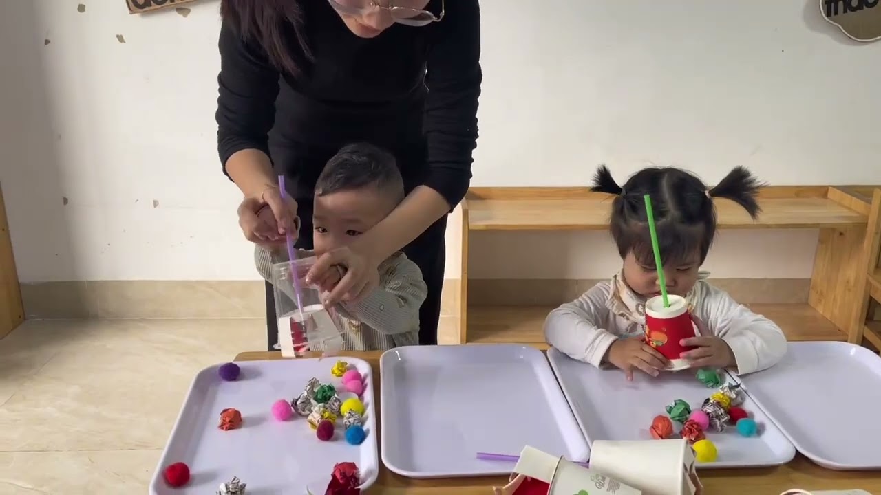 Let’s make cute robot models with Vietnamese kindergarten friends!