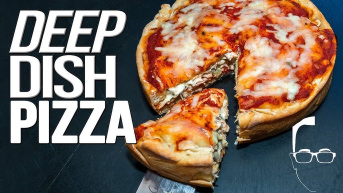 Chicago-Style Deep Dish Pizza - Alison's Allspice