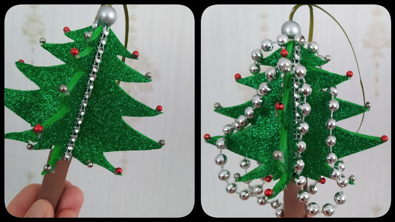 the simplest christmas tree ornament diy youtube sus