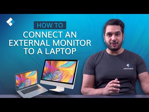 Video: Cum conectez un monitor extern la laptopul meu HP?