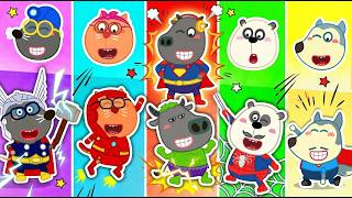 Wolfoo the Brave Superhero Challenge 🦸‍♂️ Rescue Mission &amp; Hero Team 🎵 | Wolfoo Universe Kids Songs