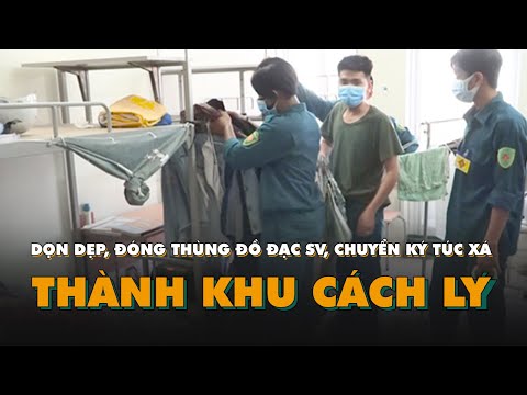 Video Dọn dẹp, đóng thùng đồ đạc sinh viên, chuyển ký túc xá... - youtube