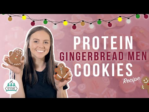वीडियो: प्रोटीन से भरपूर क्रिसमस जिंजरब्रेड लोग कैसे बनाएं
