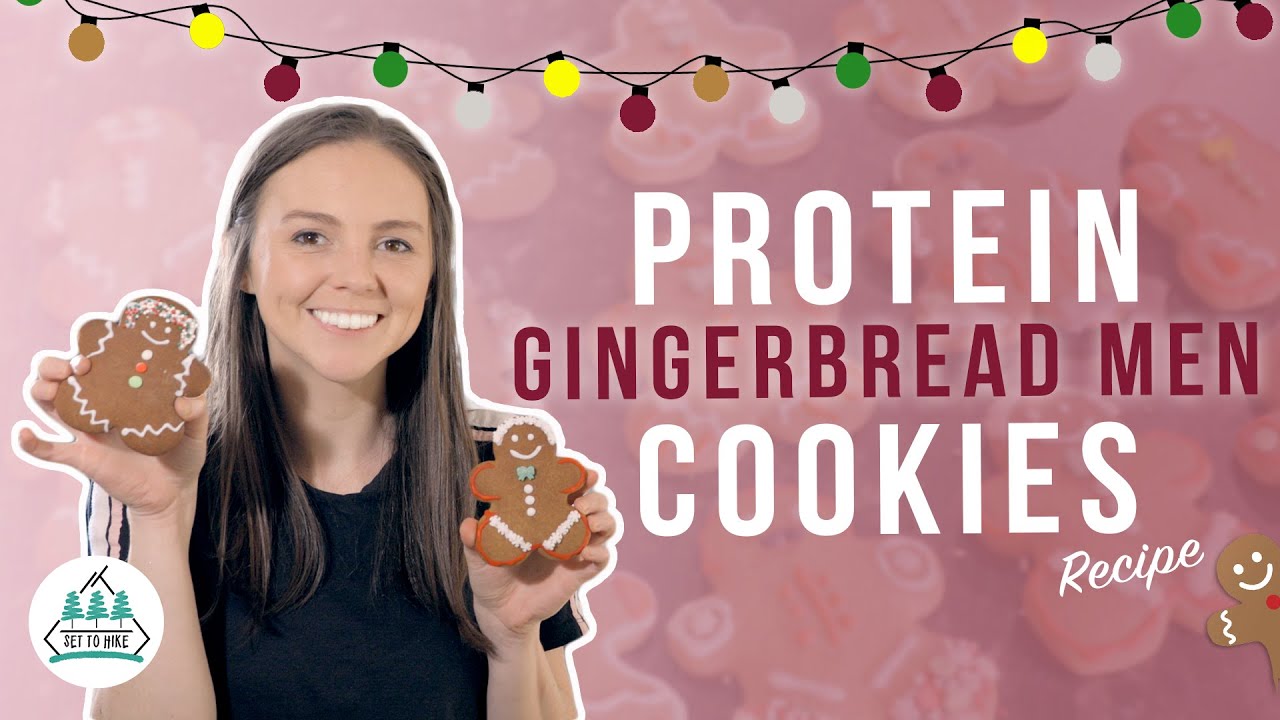Protein Gingerbread Men Recipe - Christmas Cookies