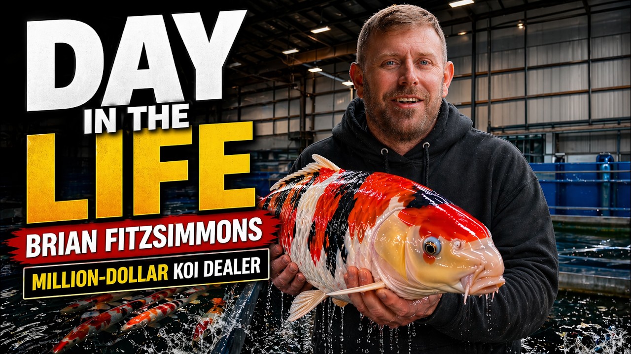 Day in the Life of America’s Top Koi Dealer: Brian Fitzsimmons’ Million Dollar Fish Business