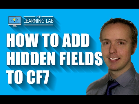 Adding Hidden Fields Using The Contact Form 7 Modules Plugin | Contact Form 7 Tutorials Part 11