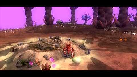 Spore different creature  at nest