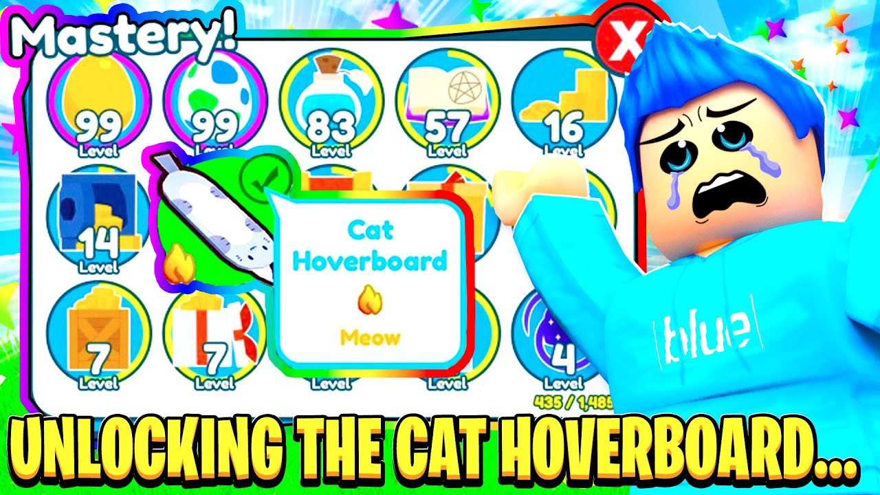 How To Get Cat Hoverboard In Pet Simulator X - Roblox