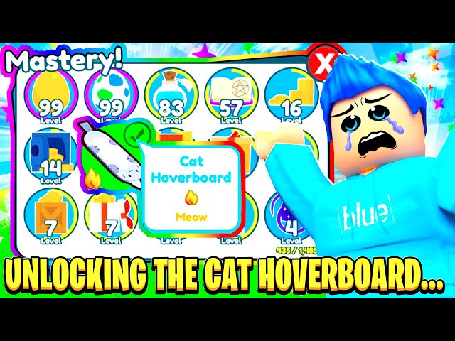 Pet Simulator X cat (hoverboard cat and nutcracker cat)