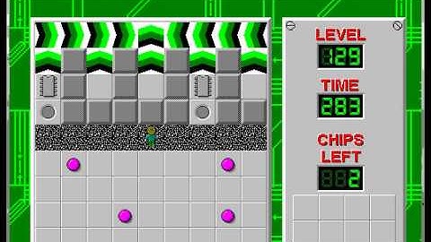 CCLP1 level 129 solution - 272 seconds