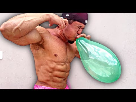 Abs Defined Six Pack VS Balloon 😱🎈