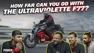 The Ultraviolette F77 goes touring | Chennai to Leh | PowerDrift