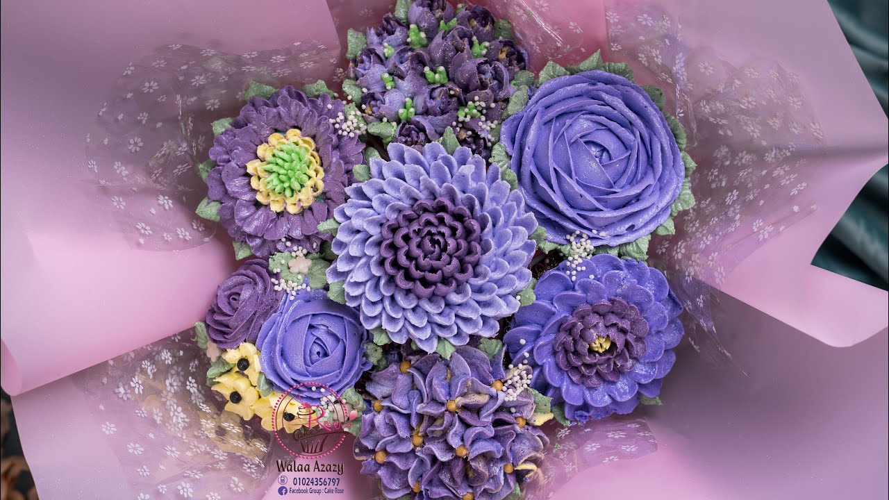 بوكية كب كيك بوردات كريم شانتيه ،هنعمله سوا خطوه بخطوه