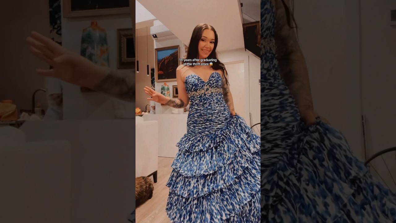 WERE FLIPPING HER 🫡 #thriftflip #upcycling #promdress #designer #fashion #thrifting #costume #art