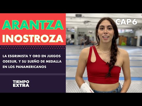 Arantza Inostroza, la esgrimista y oro en Juegos Odesur, y su sueño de medalla en los Panamericanos