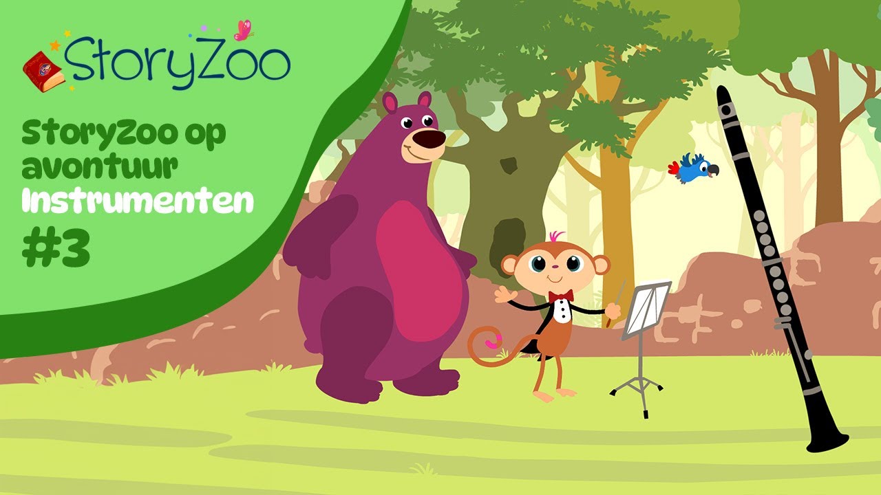 StoryZoo Op Avontuur 😁 | Instrumenten - Klarinet 🎶 | Educatieve video's voor kinderen