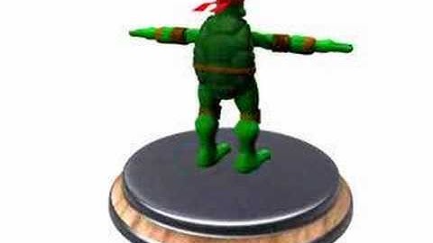 TMNT 3D tutorial