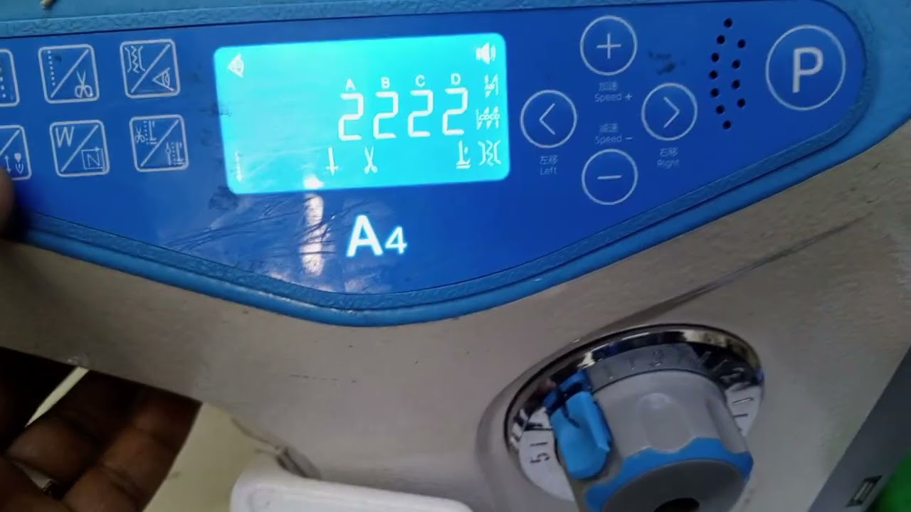 🔥🔥Jack a5/a4/a3/ 08\1/2024 machine sewing  all programs setting reset speed good sewing machine