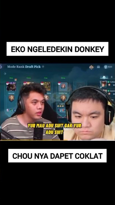 EKOJU NGELEDEKIN DONKEY CHOU 3.0 #EKOJU #OURA #DONKEY #YURINO #MLBB