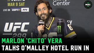 Marlon ‘Chito’ Vera On Sean O’malley Hotel Run-In: “You Wanna Throw Down, I Don’t Give Two F***S”