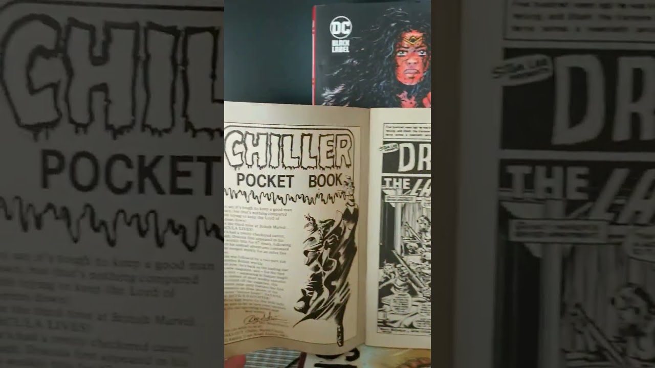 CHILLER Pocket Book #1 March 1980 | Marvel UK Digest Series