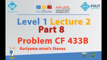 Cumulative Sum - Problem CodeForces 433B  | Level 1 Lecture 2 Part 8 - JCPC Summer Training 2018