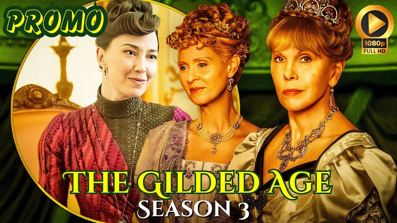 The Gilded Age Season 3 Midseason trailer reaction (HD) HBO period drama series