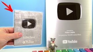 MAKING SILVER AWARD YOUTUBE IN MODELLING CLAY