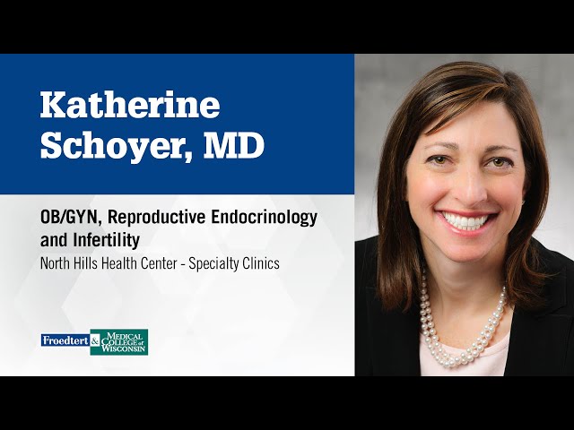 Watch Dr.  Katherine Schoyer - OB/GYN on YouTube.