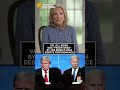 Jill Biden says she was "frightened" by her husband Joe Biden's 2024 debate performance #shorts