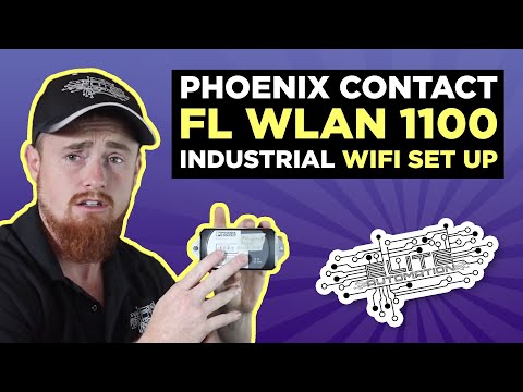 Phoenix Contact FL WLAN 1100 Industrial WiFi Set Up