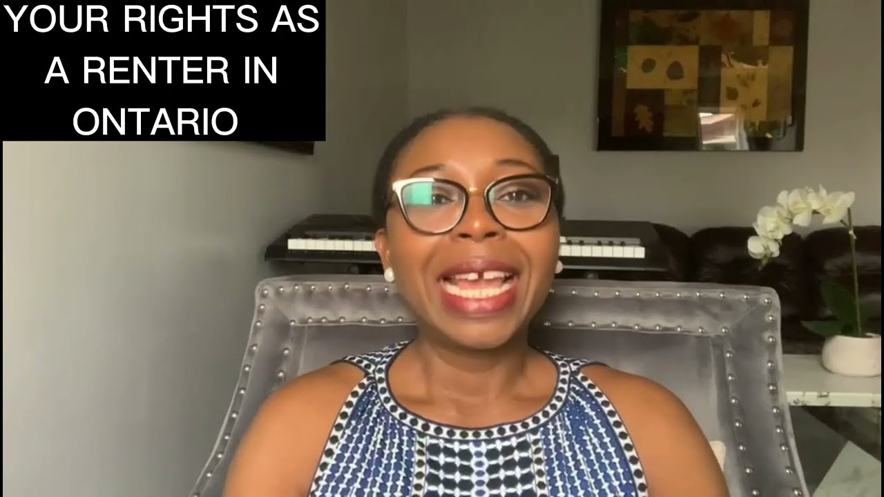 YOUR RIGHTS AS A TENANT IN ONTARIO