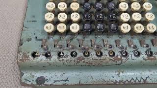 Comptometer Adding Machine 
