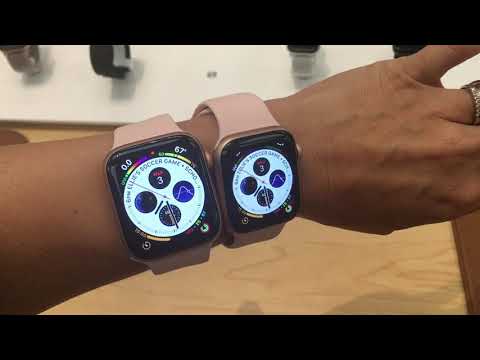 apple watch series 4 on female wrist