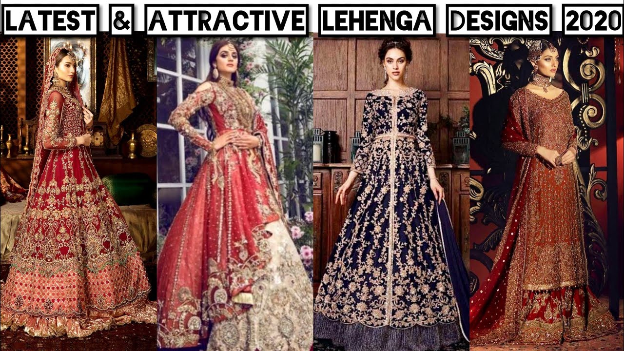 Top Partwear Bridal Lehenga Designs 2020 Latest Collection New 