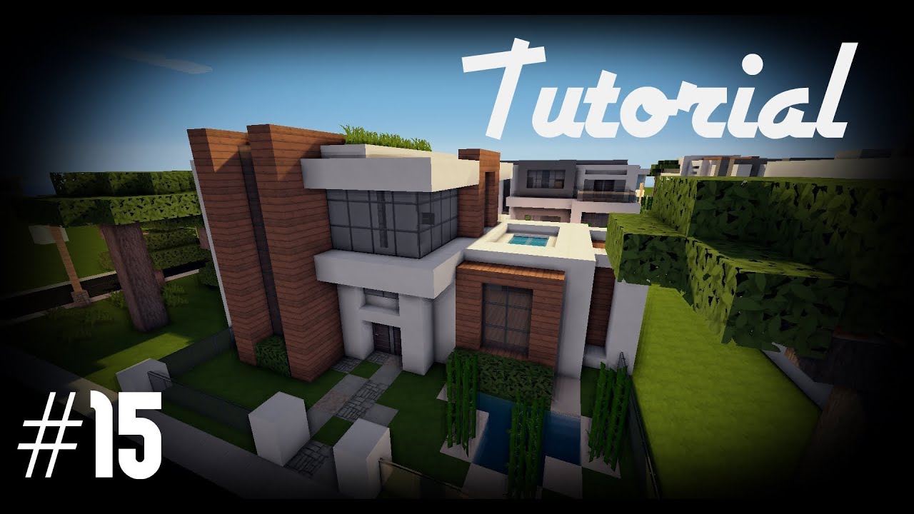 videos de minecraft casas modernas tutorial