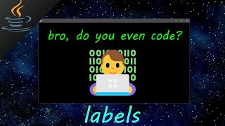 Java labels ‍