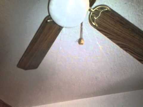 Water Dripping From Ceiling Fan Jan 27 2014 Youtube