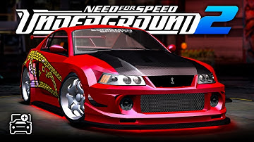 NFS Underground 2 | Ford Mustang SVT Cobra Tuning & Gameplay