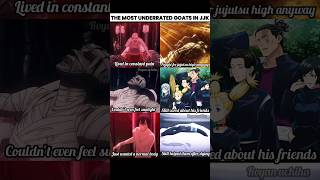 The most underrated goats in jjk.!🤍🤌|Royan uchiha| #anime #jujutsukaisen #memes #edit