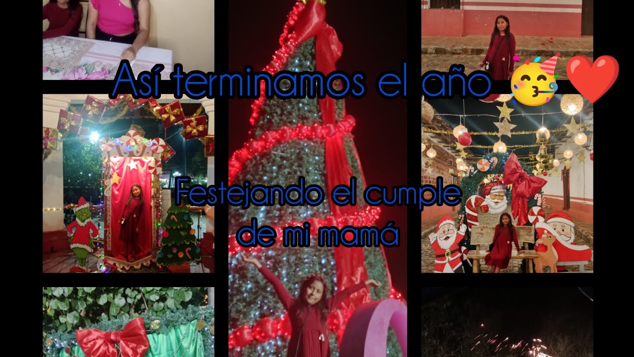 FELIZ AÑO NUEVO ASÍ LA PASAMOS 🥳❤️( festejamos el cumple de mi mamá)