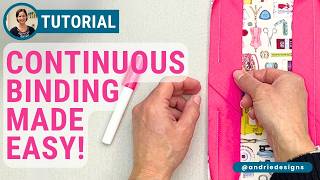 How to Sew Continuous Binding | Easy Overlap Method