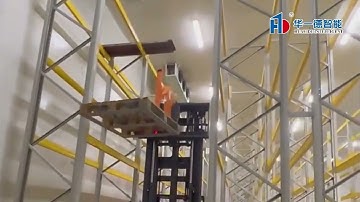 VNA Rack Very Narrow Aisle Heavy Duty Rack VNA Pallet Racking Warehouse Storage Rack with three way