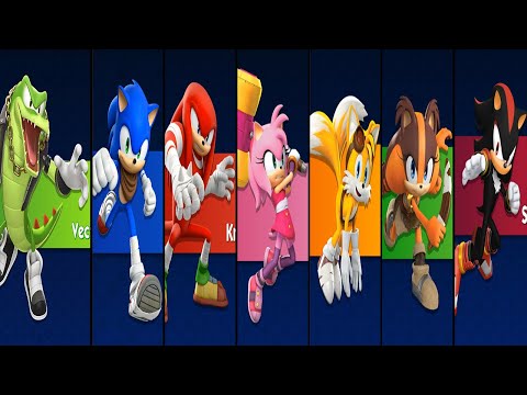 Sonic Dash 2 Sonic Boom - All 7 Characters Unlocked & Fully Upgraded Hack unlimited Rings Mod Shadow