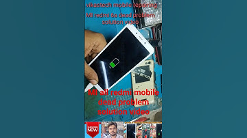 Miredmi mobile dead problem solution#vikastech#chargingsolutio#mobilerepairing#mobile#trending#viral