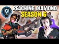 Achieving Diamond Rank In Season 6 - Is Ranked Harder Now? (Apex Legends)