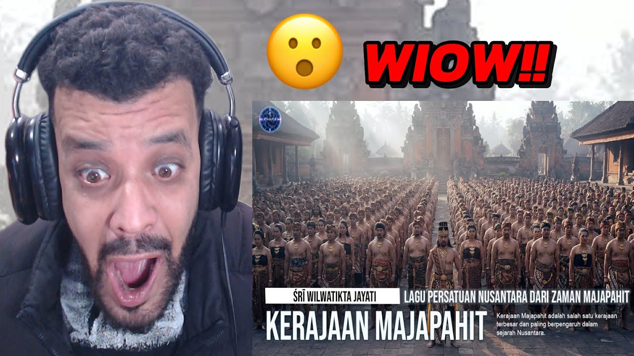Lagu Kerajaan Majapahit (Bahasa Asli Abad ke-14) – Nusantara Pernah Begini REACTION